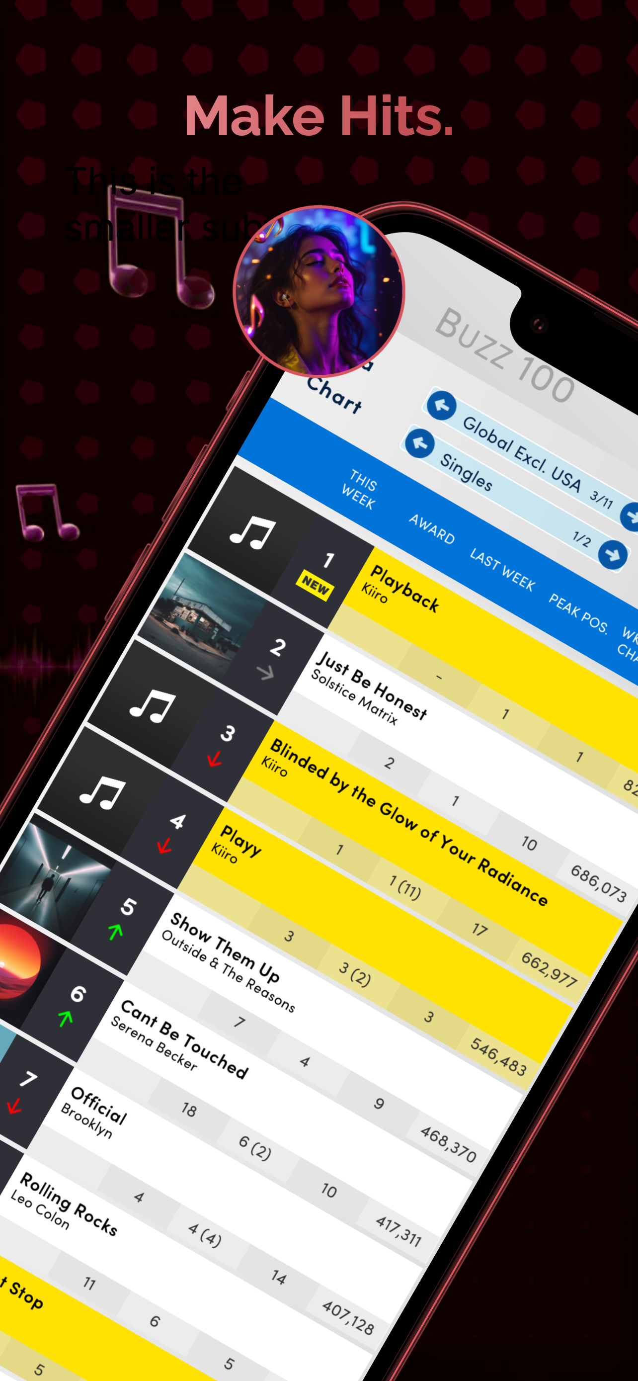 Chart Domination - Climb the music charts and compete globally